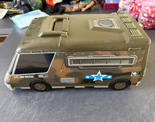 Vintage Micro Machines Military Camo Fold-Out Van Carry Case Playset 13C-C5710
