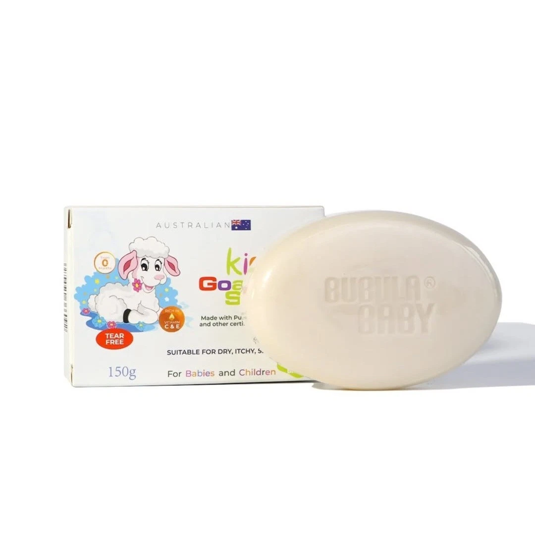 Bubula Australian Kids Goat Milk Baby Bar Soap 150g
Opens in a new window or tab
