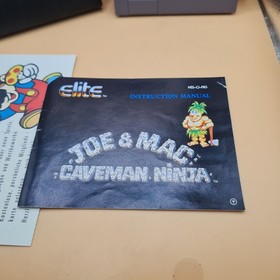 Nintendo NES Spiel - Joe & Mac: Caveman Ninja PAL-B mit OVP und Anleitung 