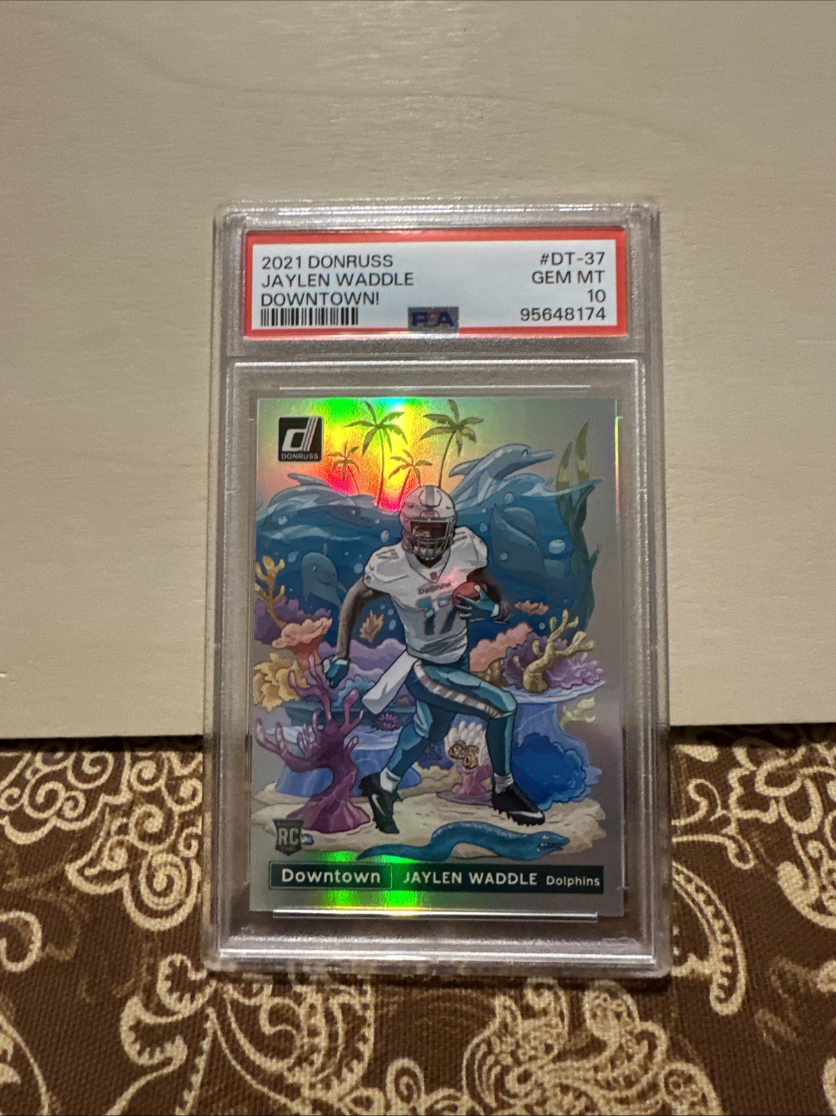 2021 Panini Donruss - Downtown! Jaylen Waddle #DT-37 RC WR 1 INVEST 📈