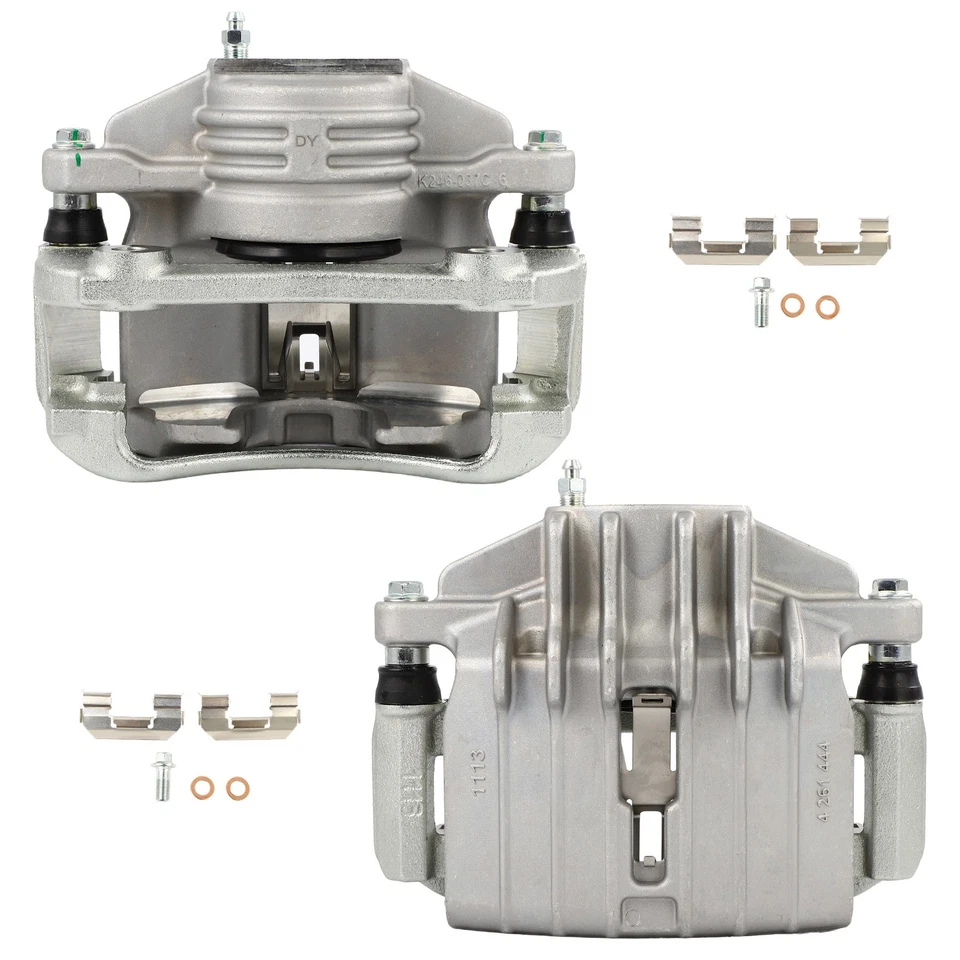 Front Brake Calipers 2Pcs For 1997-2003 Chevrolet Malibu 1997 Oldsmobile Cutlass - Image 4 of 4