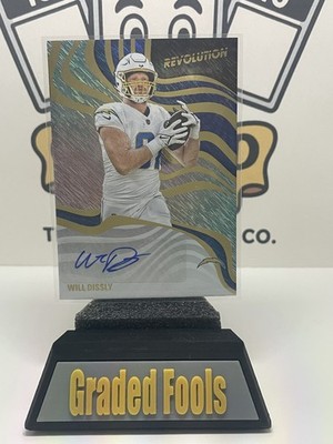 2025 Panini Revolution #RSA-WDY - Will Dissly - Auto Signature - Chargers