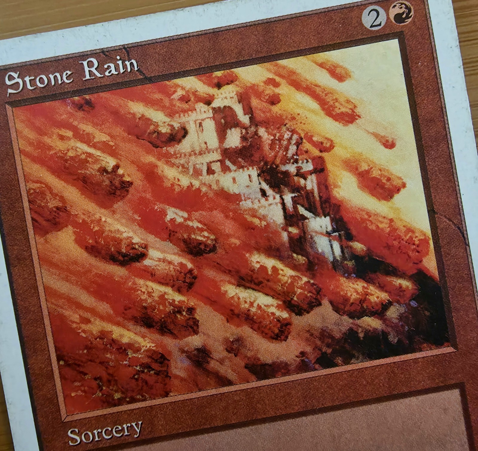 X 1 Stone Rain NM-M 1997 MTG Magic The Gathering