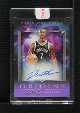2023-24 Panini Origins Rookie FOTL Purple 6/18 Dariq Whitehead #RA-DWB Auto 12cb
