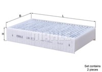 Mahle LAK 873/S Innenraumfilter, Frischluftfilter, Pollenfilter FüR BMW X3 (F25)