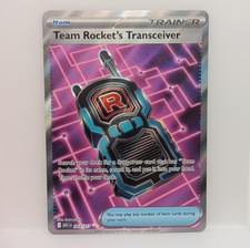 Carta Ultra Rara Ricetrasmettitore Team Rocket 263/217 - Pokemon Eroi Ascesi NM