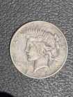 1923 Peace Dollar $1 Silver Coin Circulated 0.9 Fineness Business Strike