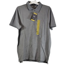 Member's Mark Men's Pique Polo Shirt, Gray, Size M, NWT