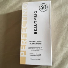 BEAUTYBIO : PERFECTING Blendrops SPF 40 Priming Drops - 1 fl. oz.