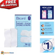 14 Count Nose  Face Blackhead Strips for Instant Unclogging and Deep Cleansing
