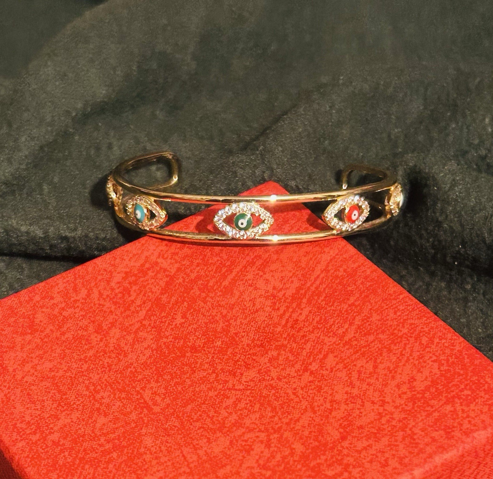 Nazar Protection Half Bangle 🧿 - image 1