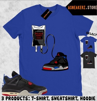 Tee Shirt Matching AJ 4 Rare Air 2025 Match Sneaker Sneakerhead Therapy T-Shirt