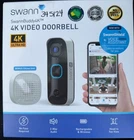 Swann - Buddy 4K UHD Wireless Video Doorbell & Chime, New, Sealed! 