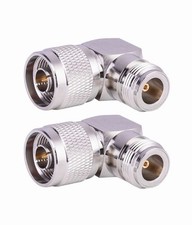 N Connector Adapter Right Angle Coax Connectors 90 Degree N Male To N Female Rf