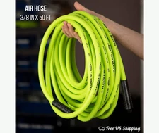 Flexzilla Air Hose 3/8 in x 50 ft Heavy Duty Flexible Premium