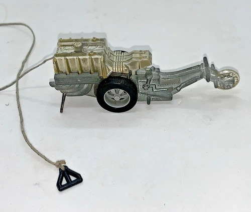 VINTAGE MATTEL HOT SHOTS WINNING STREAK PULL CORD MOTORCYCLE 1972 MEXICO