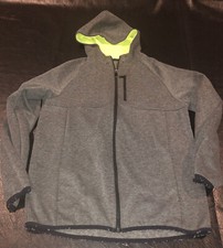 Russell Athletic Size M Gray Full Zip Jacket w/Pockets