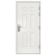 Quick Mount Steel Security Door 36" with Frame and Accessories