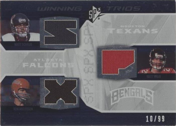 2008 SPx Ken Anderson Matt Ryan Matt Schaub #WT31 - 1 of 2