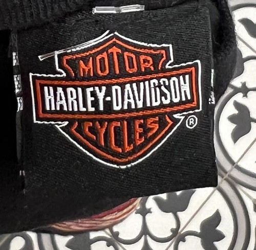 Harley-Davidson Motorcycles Florida Biker Boys Kids Youth Small - Picture 10 of 10
