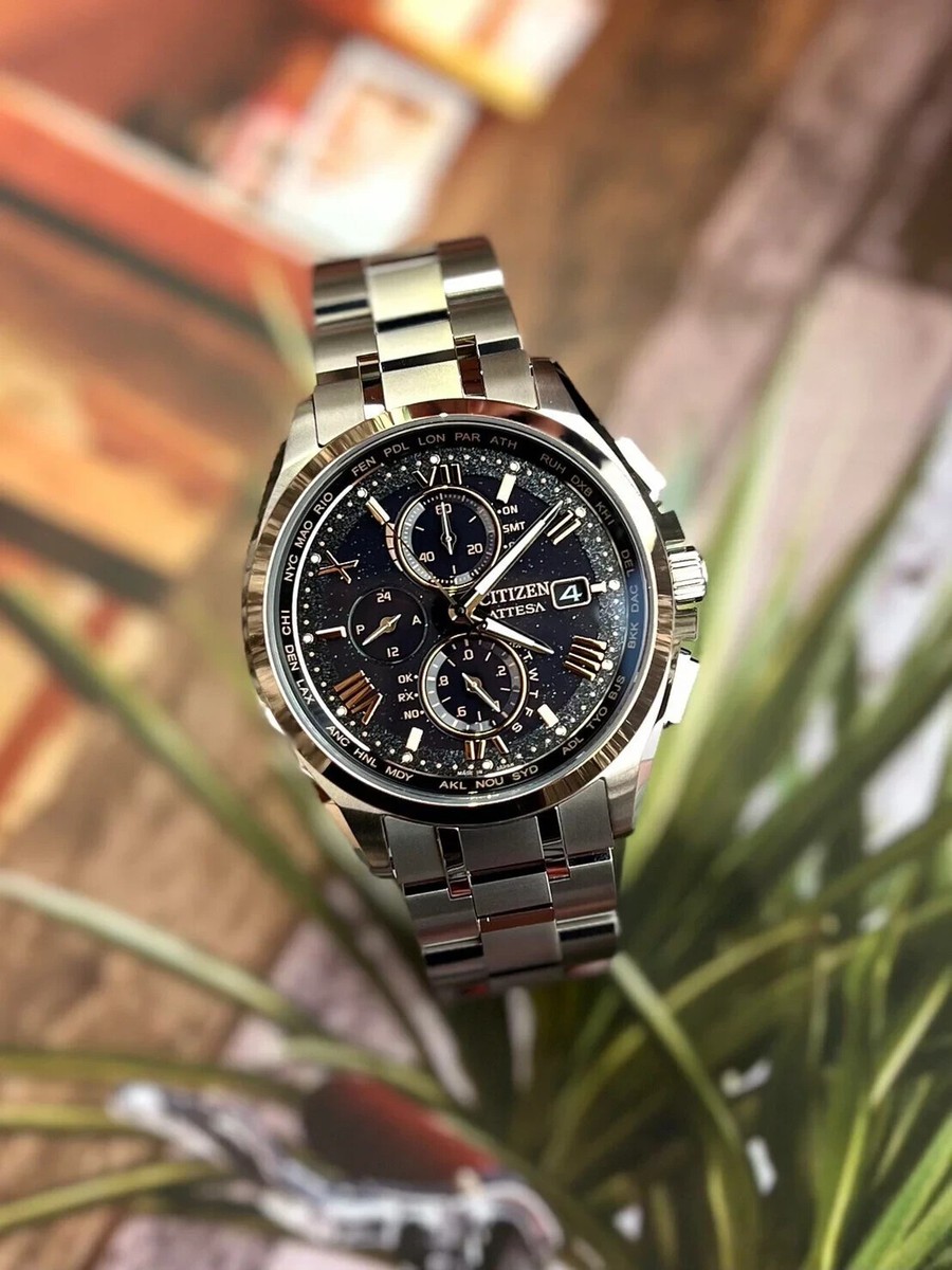 時計 Citizen ATTEESA AT8254-61E CITIZEN Attesa Eco-Drive DENPA Limited Model Yoake AT8254