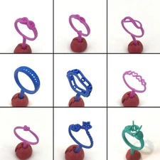 9PC Lesser Round Infinity, Stars, Heart Design | Rings Wax Pattern Mold WRB350