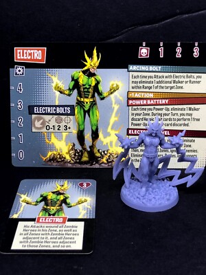 CMON - Kickstarter - Marvel Zombies Zombicide - Enemy Super Heroes - Electro