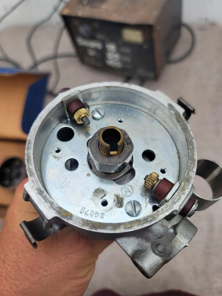 Nuevo de Lote Antiguo Mallory ZC 274 AX Distribuidor 1951 - 53 Henry J - 6 Cilindros Foto 3 de 4