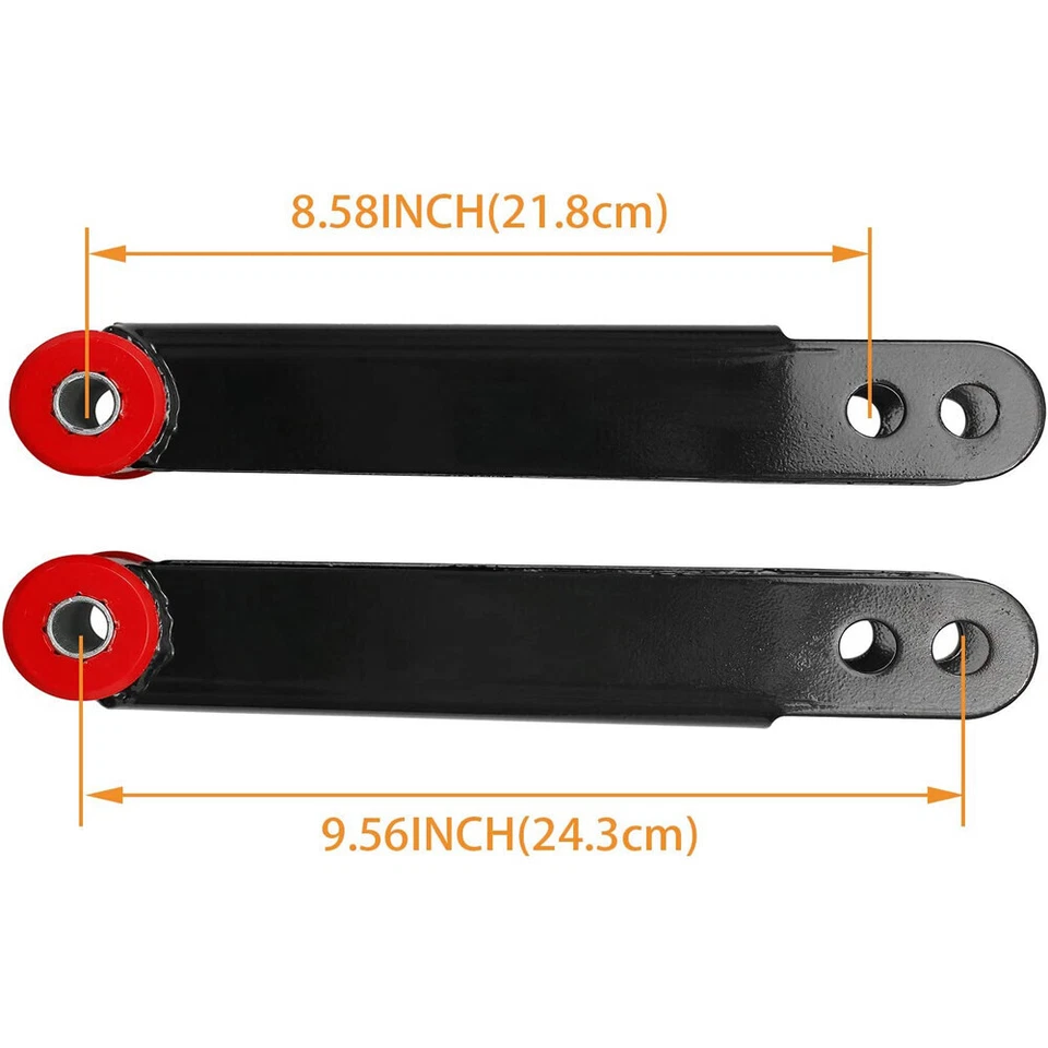 3 inch Rear Drop Shackles For 01-10 Chevy GMC Sierra Silverado 1500HD 3500HD 2WD - Image 4 of 4