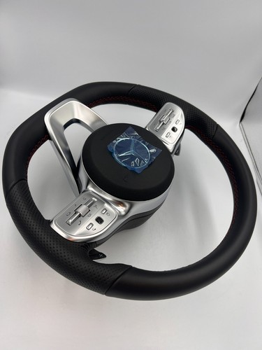 Mercedes AMG Sport Steering Wheel A C E GLE G W205 W177 W213 W238 W167 LHD - Picture 9 of 16