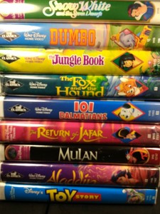 Buy in bulk 10 Original Walt Disney VHS BUNDLE BLACK