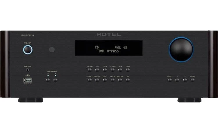 Amplificadores de audio para el Hogar Rotel Negro y preamplificadores