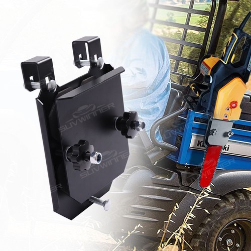 Chainsaw Holder for Tractor,Chainsaw Mount Fits Any Length ATV UTV