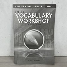 VOCABULARY WORKSHOP ENRICHED EDITION2013 TEST...