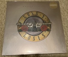 Guns N Roses Vinyl Greatest Hits Clear  Gold LP Limited Edition LE/3000 GNR