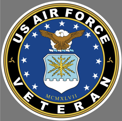 Car Magnet - US Air Force Veteran USA - MAGNET