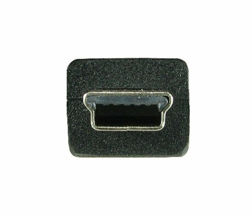1.8m MINI USB Cable Sync & Charge Lead Type A to 5 Pin B Phone Charger Black - Picture 3 of 4
