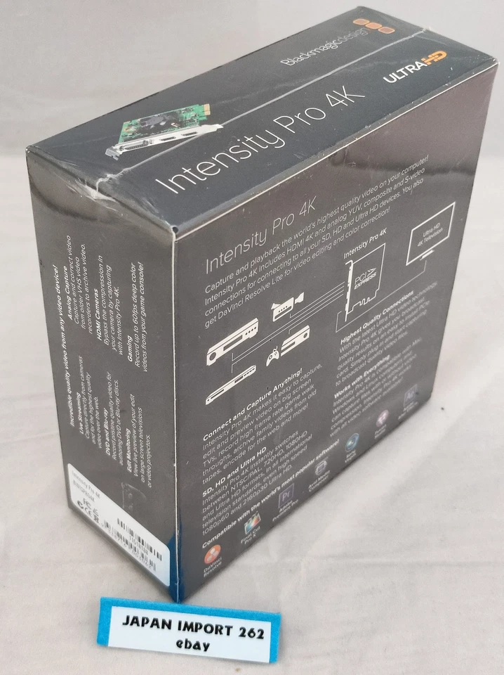 Blackmagic Design Capture Card Intensity Pro 4K 003062 - Image 3 of 4