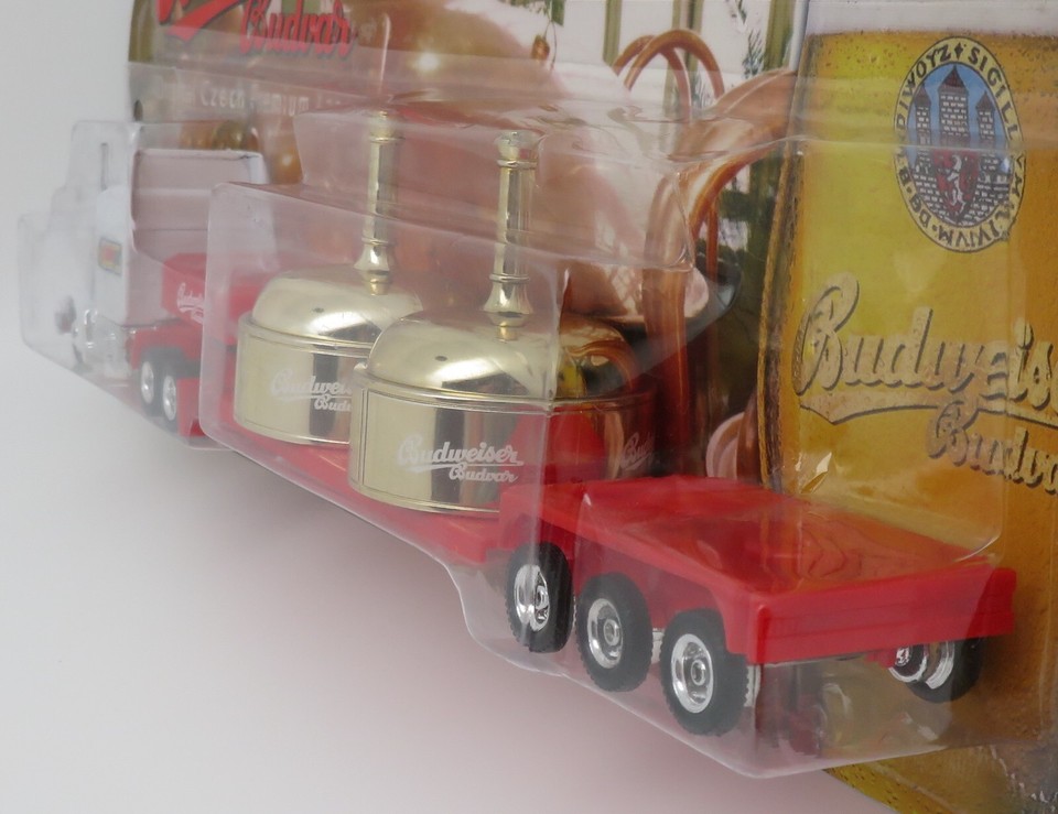 Camion Miniature Peterbilt 378 GRELL 1/87 - Décor Dentifrice Blend-a-Med - Occasion