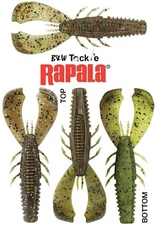 Rapala CrushCity CCCLC35 Cleanup Craw 3.5"  ~ Crush City ~ FREE Ship