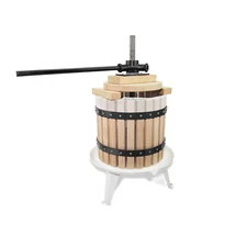 Fruit Wine Press Solid Wood Basket Cider Apple Berries Wine Making Winemaking