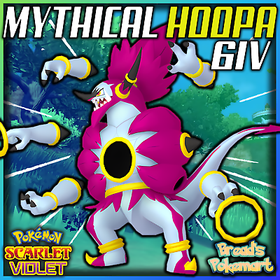 ✨Shiny Volcanion Hoopa Meloetta Magearna 6IV ALL 5 BUNDLE✨ Pokémon HOME  Transfer