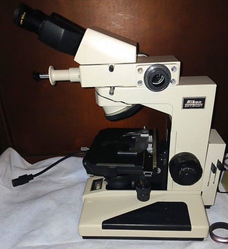Nikon Optiphot Teaching Microscope With 1.25 Phase Contrast 4x 10x 40x 100x - Picture 6 of 10