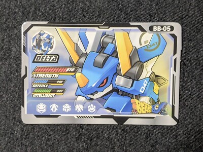 52Toys BeastBOX Instructions Beast Box PVC Character Card