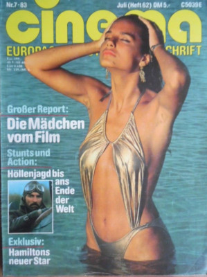 CINEMA 7 - 1983 ** Heft 62 Monika Broeke Adriano Celentano Tom Selleck Fanny Hil