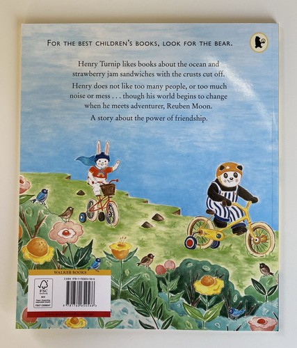 * HENRY TURNIP Paperback Children's Picture Book 2022 Chloe Jasmine Harris NEW - Picture 6 of 6