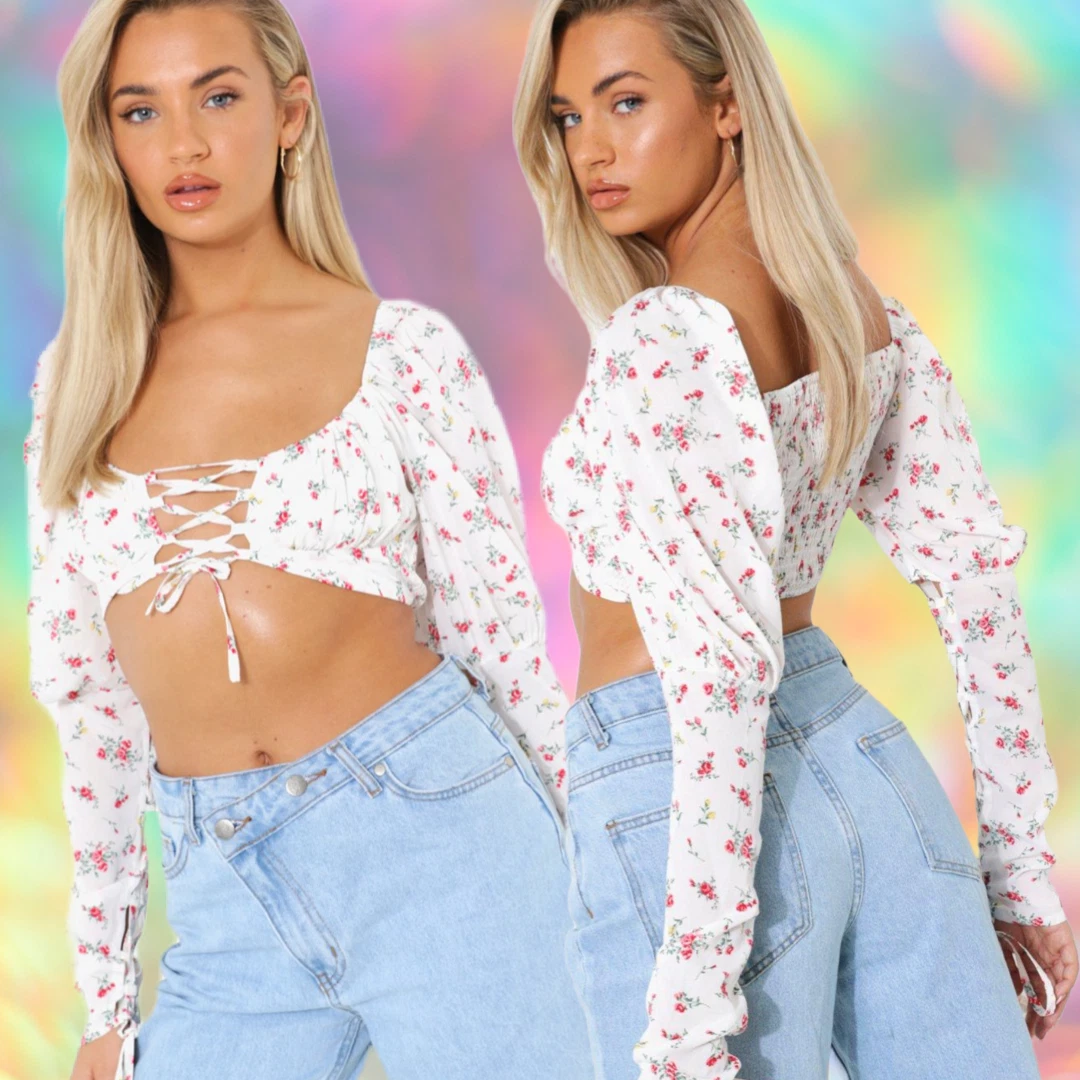 Boohoo party tops top