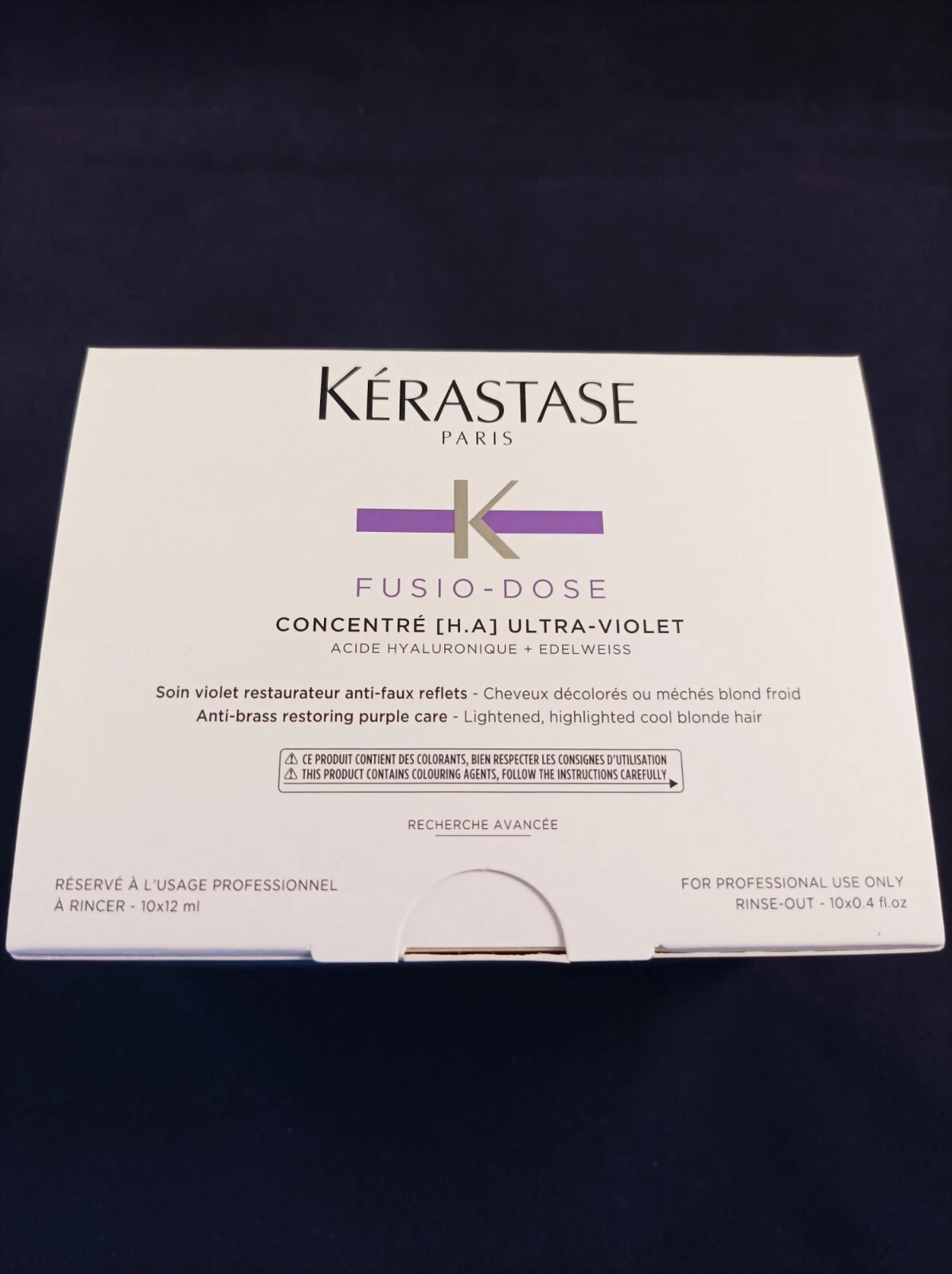 Kerastase Fusio-Dose Concentre Ultra-Violet 10x12ml