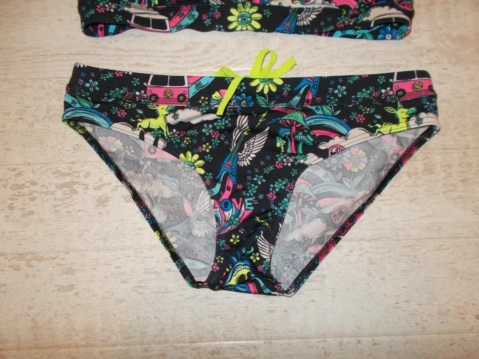 Funkita Bustier Bikini 38 Hippy Dippy Sports Top+Sports Brief sehr guter Zustand - Bild 2 von 4