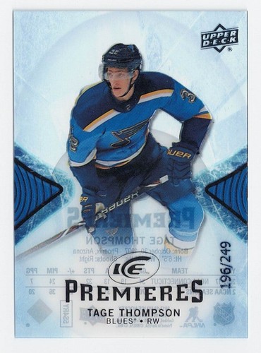 2017-18 Upper Deck Ice Rookie Premieres /1299 /999 /499 /249 /99 Pick From List - Picture 73 of 82